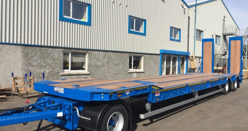 3 Axle Turntable Low Loader